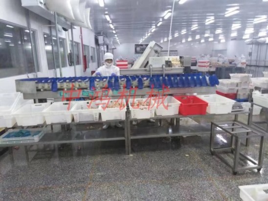 塑料盒式重量分揀機